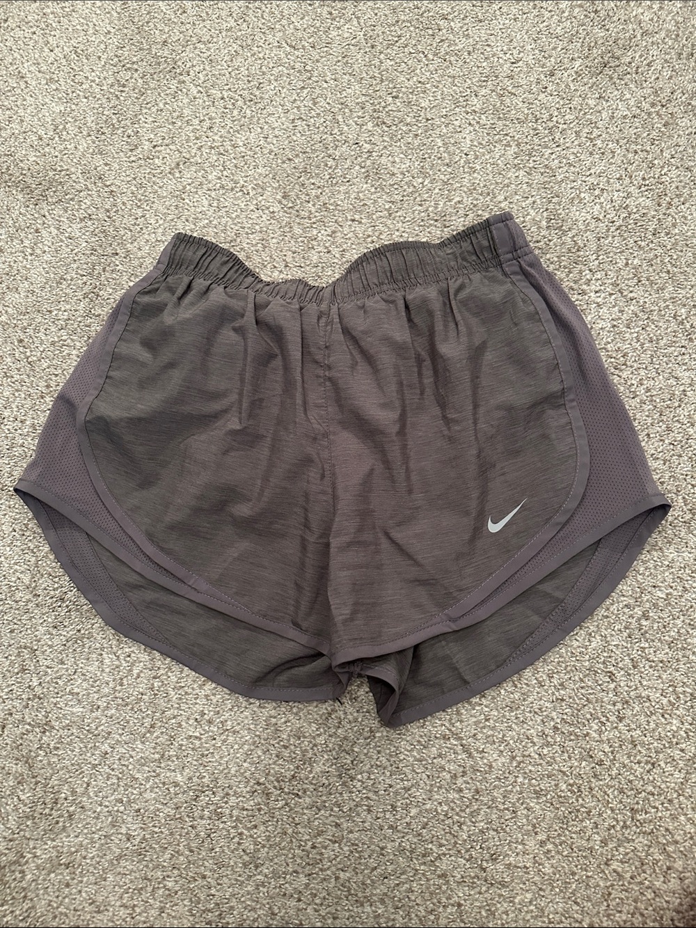 Nike Women's Charcoal Athletic Running Shorts